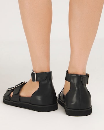 Hannah Two Strap Sandals Extra Wide EEE Fit