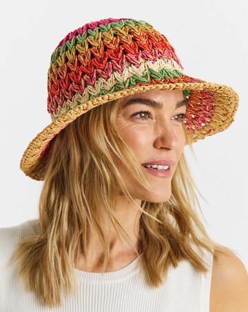 Multi Crochet Bucket Hat