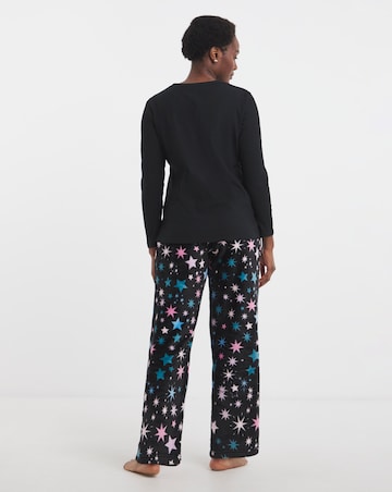 Pretty Secrets Fleece Henley Pyjama Set