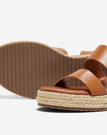 Only Minerva Wedge Espadrille Sandals with Adjustable Buckle Standard Fit