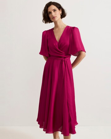 Phase Eight Abbie Textured Plain Dress