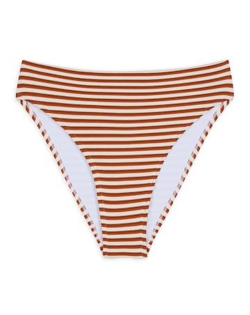 Chelsea Peers Multi Rib High Waist Bikini Brief Multi