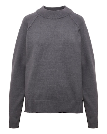 Anthology High Neck Raglan Sleeve Jumper