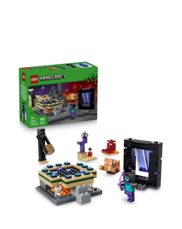 LEGO Minecraft Nether & End Portal Journey