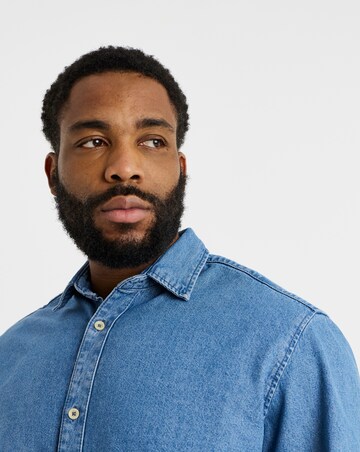 Jack & Jones Stanley Denim Shirt - Blue