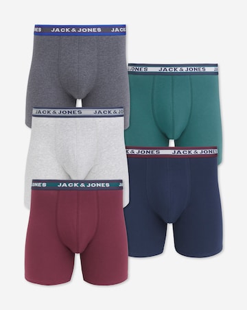 Jack & Jones Oliver 5 Pack Boxers