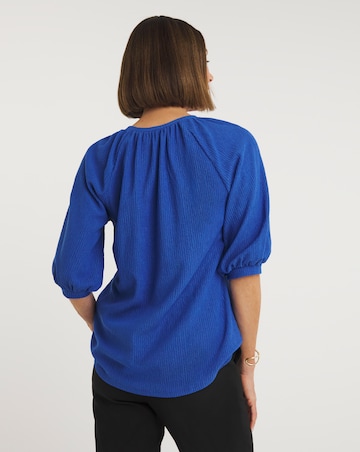 Crinkle Fit and Flare Top