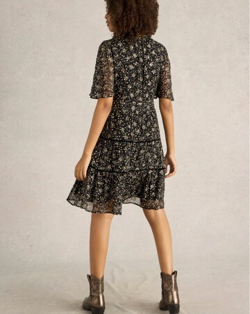 White Stuff Erin Metallic Dress