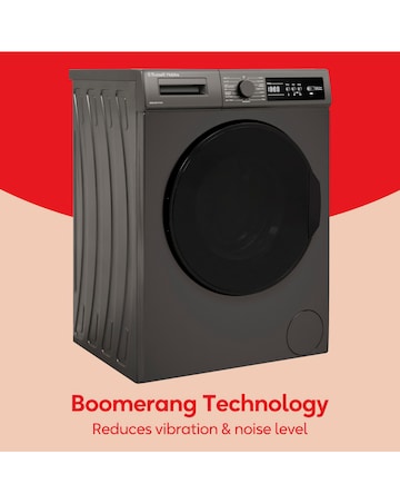 Russell Hobbs 8KG/1400RPM Washing Machine - Anthracite
