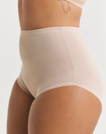 Naomi&Nicole Unbelievable Comfort Firm Control Waistline Brief Beige