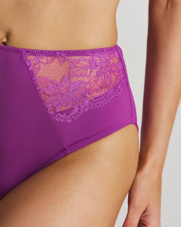 Pretty Secrets Ella Full Brief Knickers Purple