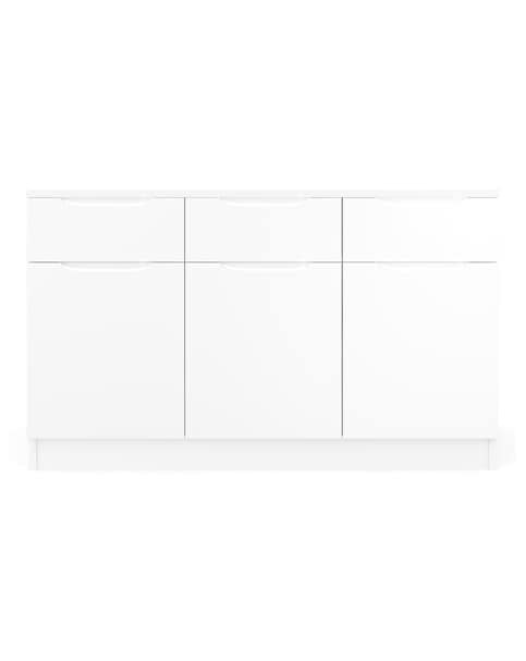 Sorrento Ready Assembled High Gloss Large Sideboard