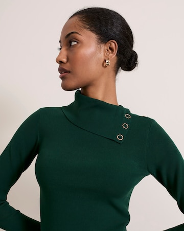 Phase Eight Popper Collar Top