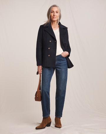 Julipa Brushed Pea Coat