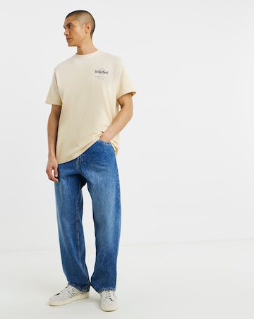 Timberland Sunfaded Back Tree Logo Graphic T-Shirt