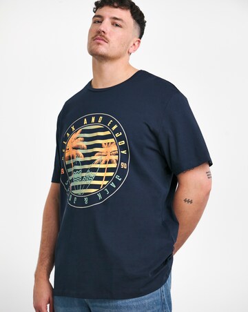 Jack & Jones Summer Vibe Crew Neck T-Shirt