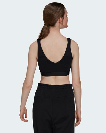 adidas 3 Stripe Crop Top
