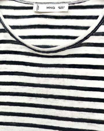 Mango 100% Linen T-shirt