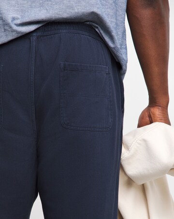Elasticated Drawcord Canvas Trouser