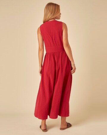 Nobody's Child Sleeveless Starlight Midi Dress Plain