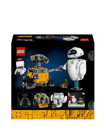LEGO Disney and Pixar WALL-E and EVE Animated Film Fantasy Building Set 43279