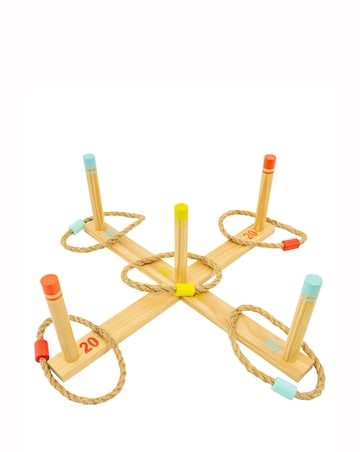 TP Wooden Ring Toss Game