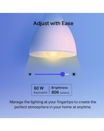 TP-Link Tapo smart Wi-Fi Light multi-color Bulb B22