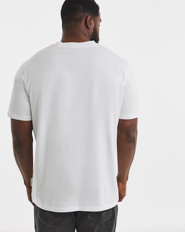 Jack & Jones Flare Graphic Logo T-Shirt - White
