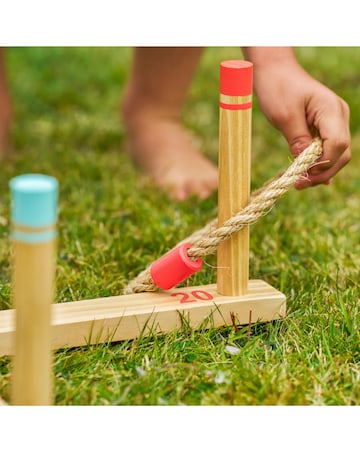 TP Wooden Ring Toss Game