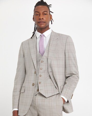 Tailored Check Suit Blazer