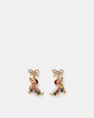 Accessorize Sausage Dog Drop Earrings