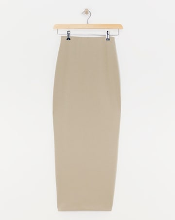 Ponte Maxi Pencil Skirt