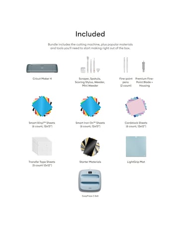 Cricut Maker 4 Ultra Bundle