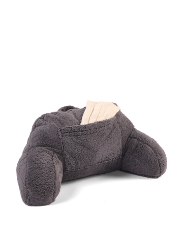 Heated Teddy Fleece Cuddle Cushion
