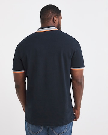Jack & Jones Premium Paulos Tipped Polo - Navy
