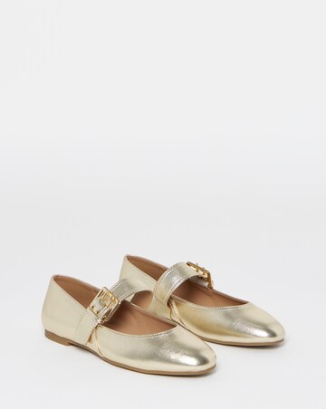 Lexington Mary Jane Ballerina Shoes - Wide Fit (E)