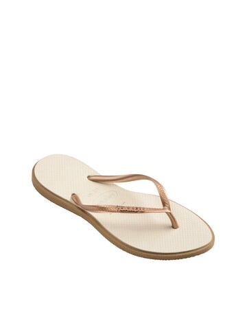 Havaianas Slim Point Nude Sandals