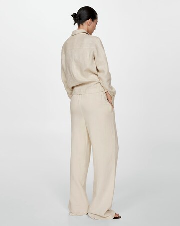 Mango Flowy Straight Fit Trousers