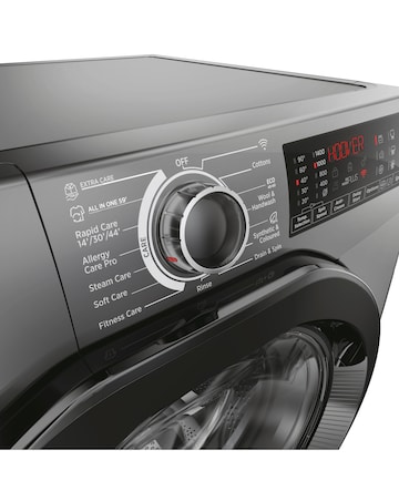 Hoover H-WASH 350 H3WPS4116TAMBR80, 11kg, Washing Machine - Graphite