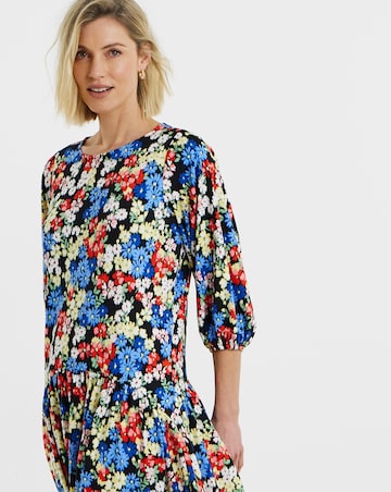 Soft Touch Drop Waist Smock Dress