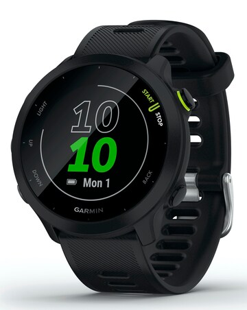 Garmin Forerunner 55 GPS Running Smart Watch - Black