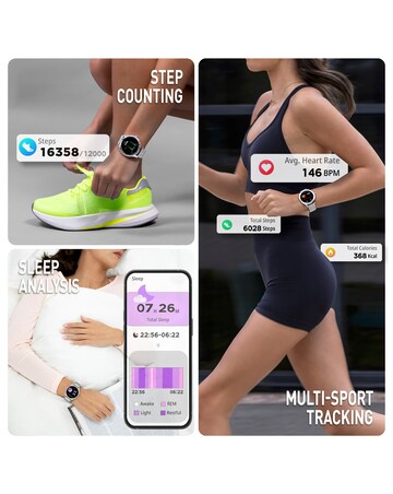 Reflex Active Spectra AMOLED Calling Smart Bracelet Watch