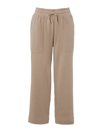 Mocha Barrel Leg Joggers
