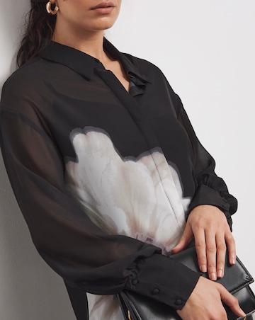 Joanna Hope Chiffon Shirt