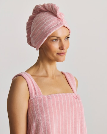 Pretty Secrets Towelling Shower Wrap And Turban