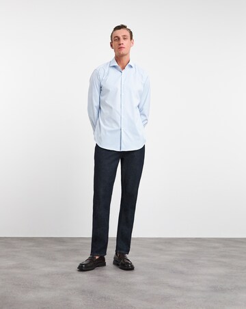 BOSS Long Sleeve Regular Ft Stripe Shirt