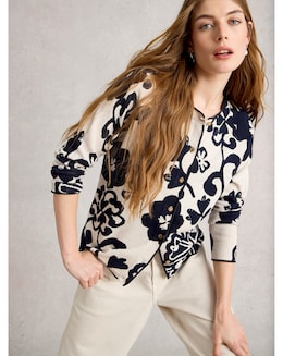 White Stuff Lulu Print Cardi