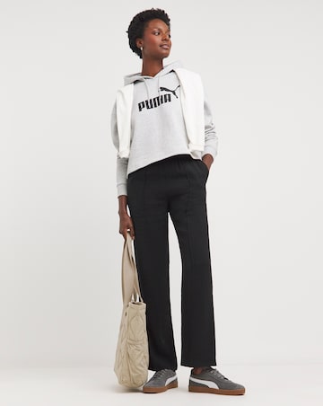 PUMA Essentials Cropped Logo Hoodie