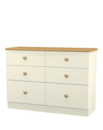 Frances Ready Assembled 6 Drawer Chest