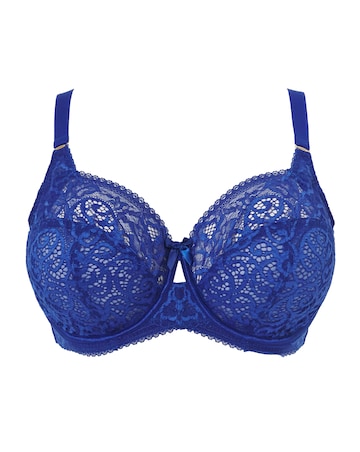 Sculptresse by Panache Estel Full Cup Wired Bra Blue